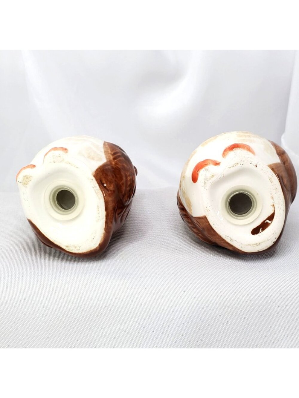 Vintage Owl Salt and Pepper Shakers By Better Homes and Garden Stoppers Intact - Picture 10 of 10